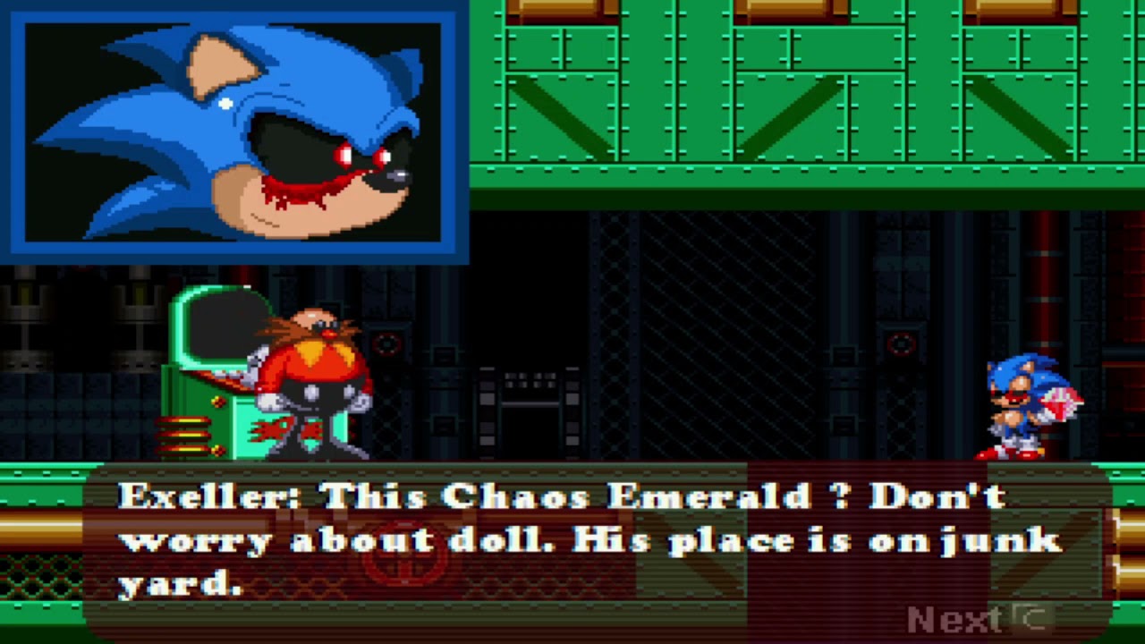 Sally.Exe Whisper of soul Dr.Robotnik(Solo survival) go my new channel @archthewolfdemon666