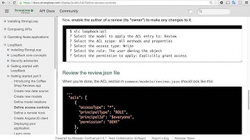 loopback Define access controls