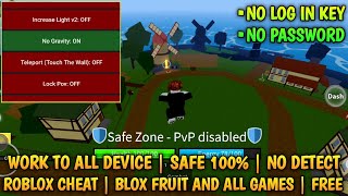 ROBLOX CHEAT MOD MENU APK - BLOX FRUIT CHEAT & MORE GAMES | NO LOG IN KEY | NO PW | SAFE 100%