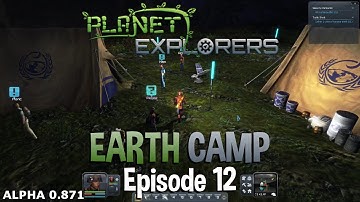 Planet Explorers story mode. Ep. 12. Finding Earth camp.