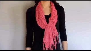 How To Braid a Scarf in 1 Minute