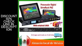 Products in Mexico Professional Digital Audio Processor DriveRack PA2 Compatible Original Software 2
