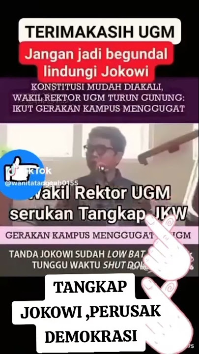 akhirnya pihak UGM mulai sadar #jokowi #ugm #ijazahpalsu #ijazahjokowi #roysuryo