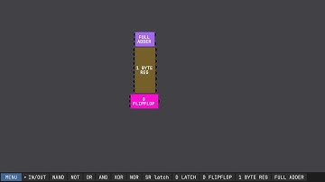 How To Make A Computer In Digital Logic Simulator! - Part 2 - Memory and full adder