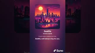 Seattle  Created by Aryka Credit: A.I. Composers & 'Made With Suno' #ai Generated Song