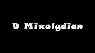 D Mixolydian - Groovy Backing Track chords