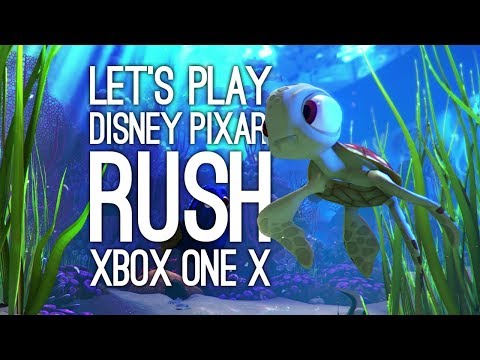 Pixar Rush Finding Dory Xbox One X Gameplay: Let's Play Rush Disney Pixar Adventure in 4k