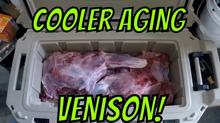 Cooler Aging Venison (on ice) 2019