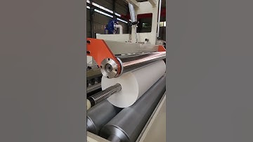1800 jumbo roll tissue paper slitting rewinding machine ##shorts #papermachine #tissuemachine
