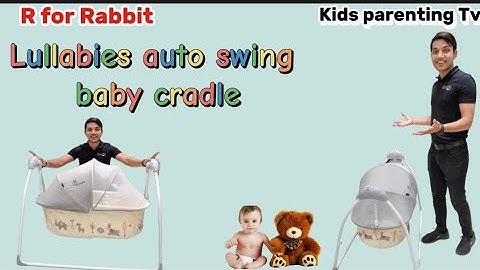 ||R for rabbit lullabies automatic baby cradle|| How to operate||Fully Automatic baby cradle||