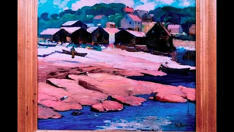 Donald Barton a Boston School painter. Robert Putn...