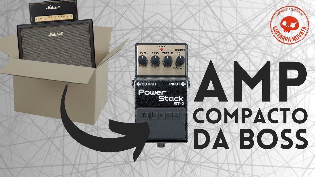 O amp na caixa - #boss ST-2 Power stack - YouTube