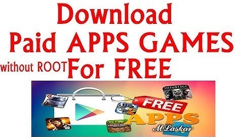 how to download paid apps for free on android without root 2017 Link in Description