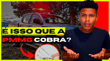 Quais são as matérias que caem na prova da PMMG?