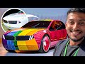 World&#39;s First Color Changing Car !