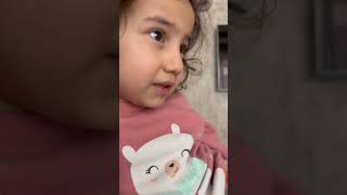 Kübra ile babası arasında geçen bir tartışma (Ben bebek değilim!) #funnykid #funnyvideo