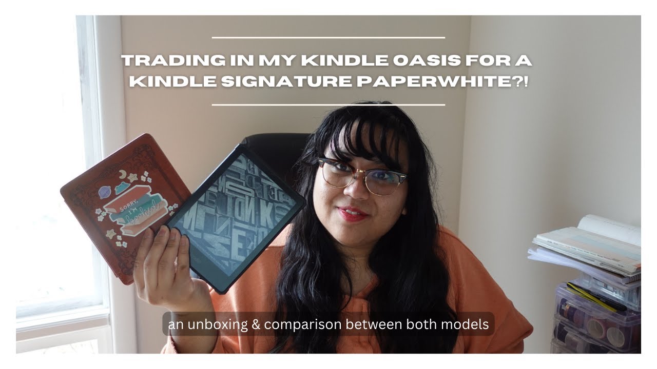 Trading in my Kindle Oasis for a Kindle Paperwhite Signature Edition?!