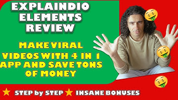 Explaindio Elements Video Review 👉Become Viral  with  Animation, Doodle, Explainer, Motion Videos