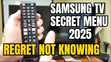 You Will REGRET Not Knowing This Samsung TV Secret Service Menu