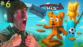 فزنا في مرحلة سرية مستحيلة 😱 مغامرات الدب الخارق والدب الذهبي | Super Bear Adventure x Only Up screenshot 1