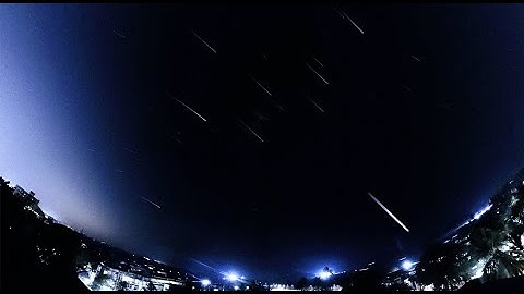 Starlapse Insta360 X3 360 video