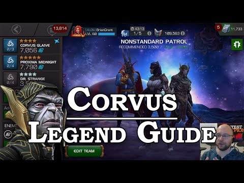 Corvus Legends Run Guide | Marvel Contest of Champions