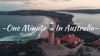 AUSTRALIA CINEMATIC TRAVEL VIDEO - One Minute In Australia (You NEED To Watch This!)