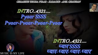 Chahiye Thoda Pyar Karaoke With Scrolling Lyrics Eng  & हिंदी