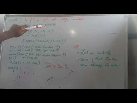 Example 1 of randint()