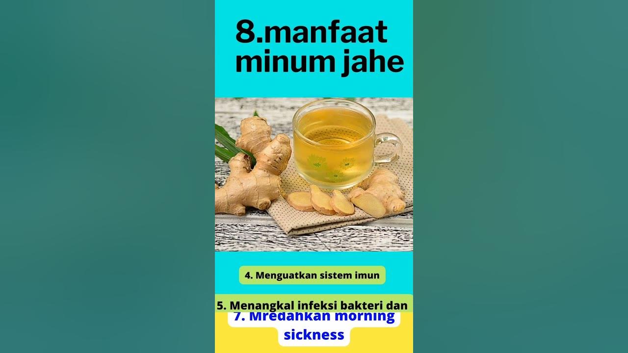 manfaat konsumsi jahe secara rutin