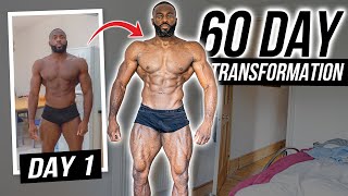 MY 60 DAY BODY TRANSFORMATION // HOME WORKOUTS & NO 