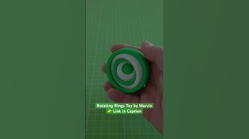 Rotating Rings Toy by Marvin #3dprinting #3dprint #3ddruck #bambulab #perspektive3d