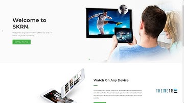 SKRN - Media Streaming App WordPress Theme      Darrel Newton