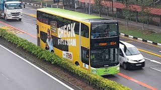 (SPF & NCPC Check If It's A Scam Full Body Advertisement) SG5942L(MDDEP) Service 854 Yishun Avenue 2