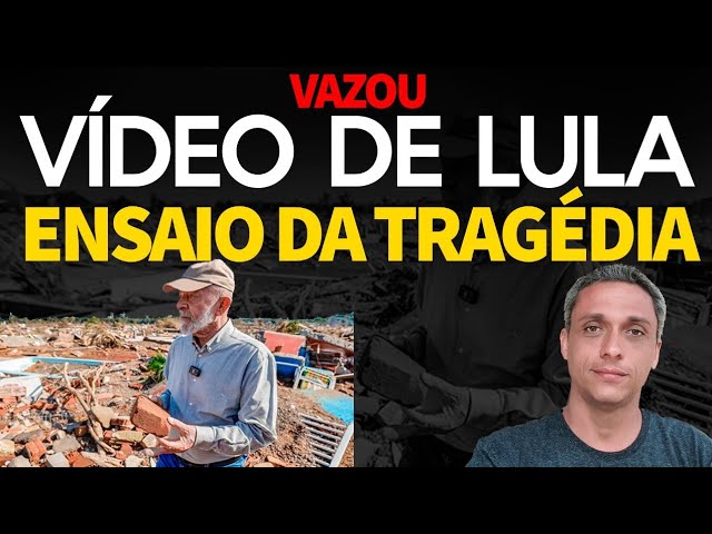 Vazou! Vídeo de LULA fazendo ensaio fotográfico na tragédia do RS vaza na internet class=