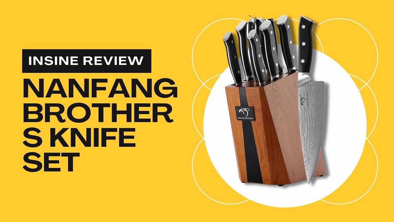 Discover the Versatility of NANFANG BROTHERS Kitchen Knife Sets Review -  Slice with Ease! 