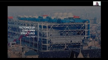 Tectonics of Long-span Structures | Prof.Dr. Yonca Hurol