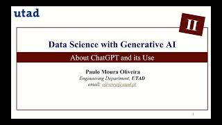 Data Science with Generative AI - Part II