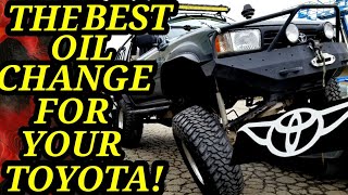 THE BEST oil change for your TOYOTA!    #howtochangeyouroil  #toyotaoilchange  #howtochangemyoil