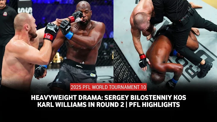 Sergey Bilostenniy Delivers Brutal KO! First to Finish Karl Williams | PFL 2025