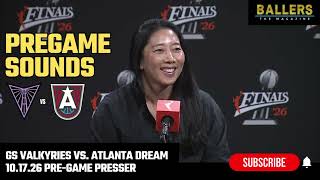 WNBA Finals Pregame: HC Natalie Nakase | Golden State Valkyries Presser | vs. Atlanta Dream 10.17.26