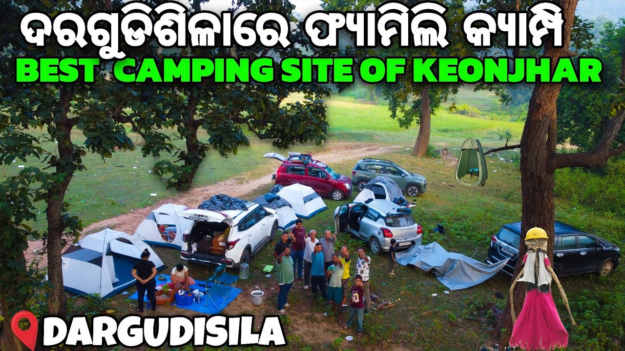 Dargudisila Family Camping 🏕 | #OdiaCampers #gouttam 