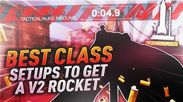 BEST VANGUARD CLASS SETUPS TO GET V2 ROCKETS! | DOUBLE V2 ROCKET GAMEPLAY