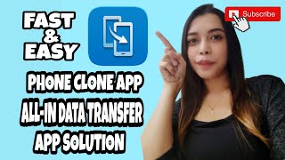 HOW TO TRANSFER ALL DATA USING PHONE CLONE APP (SIMPLE & EASY ALL-IN TRANSFER APP SOLUTION) screenshot 1