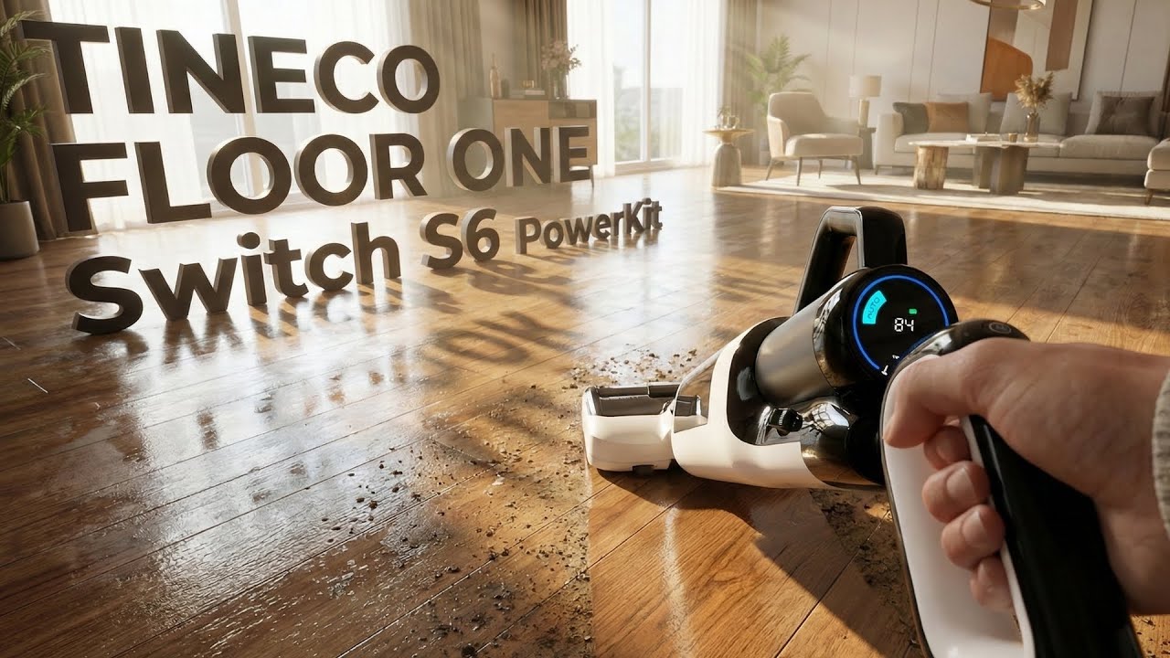 5-in-1 Upright Vacuum Cleaner! | Tineco Floor One Switch S6
