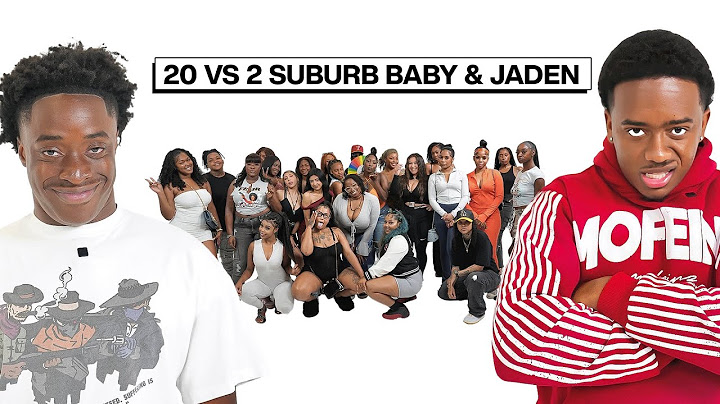 20 WOMEN VS 2 COMEDIANS: SUBURB BABY & JADEN HANNAH