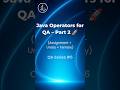 Java Operators for QA Part-2 | Assignment + Unary + Ternary | Automation Testing with Java #shorts