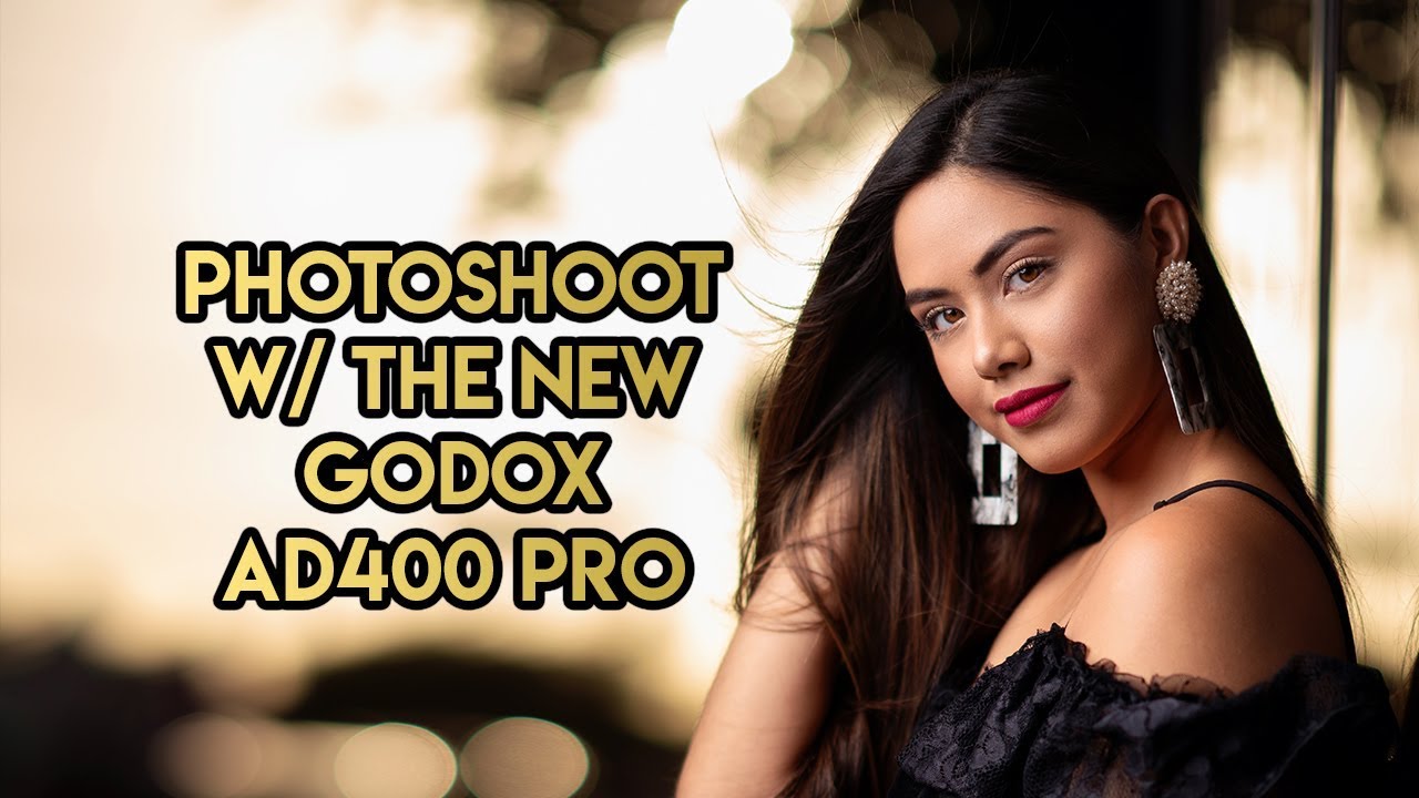 Photoshoot w/ the New Flashpoint AD400 Pro (Godox AD400 Pro) - YouTube