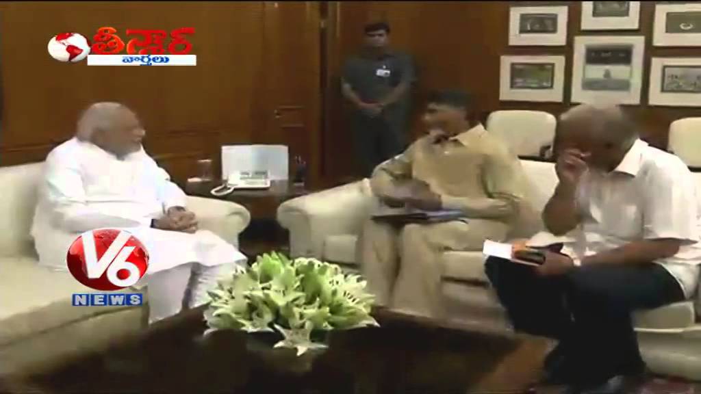 AP CM Chandrababu meets PM Modi to discuss loan waiver - Teenmaar News