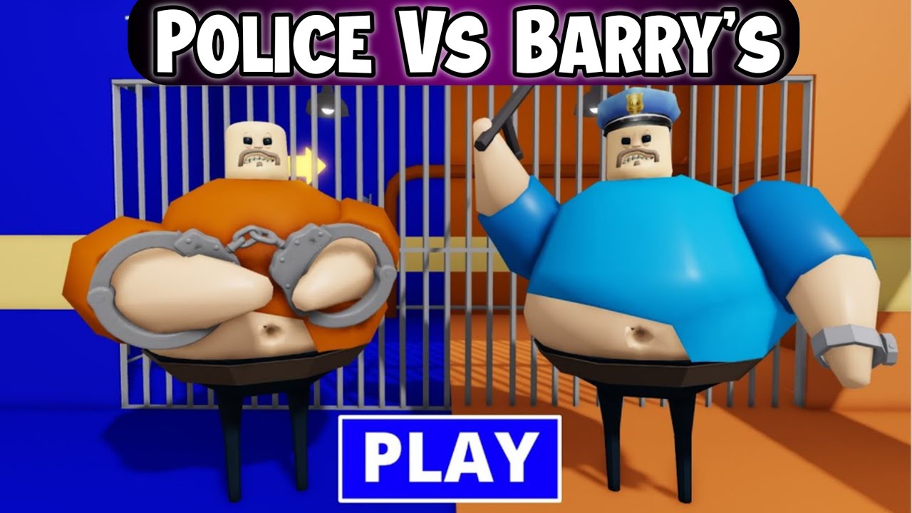 Police Vs Barry S Prison Run Obby Gameplay Walkthrough Roblox YouTube 